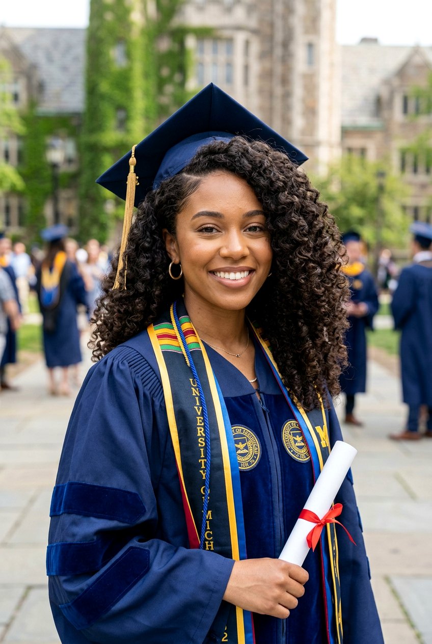 Deep Side Part Curls - 20 graduation hairstyles for curly hair - 20 graduation hairstyles for curly hair