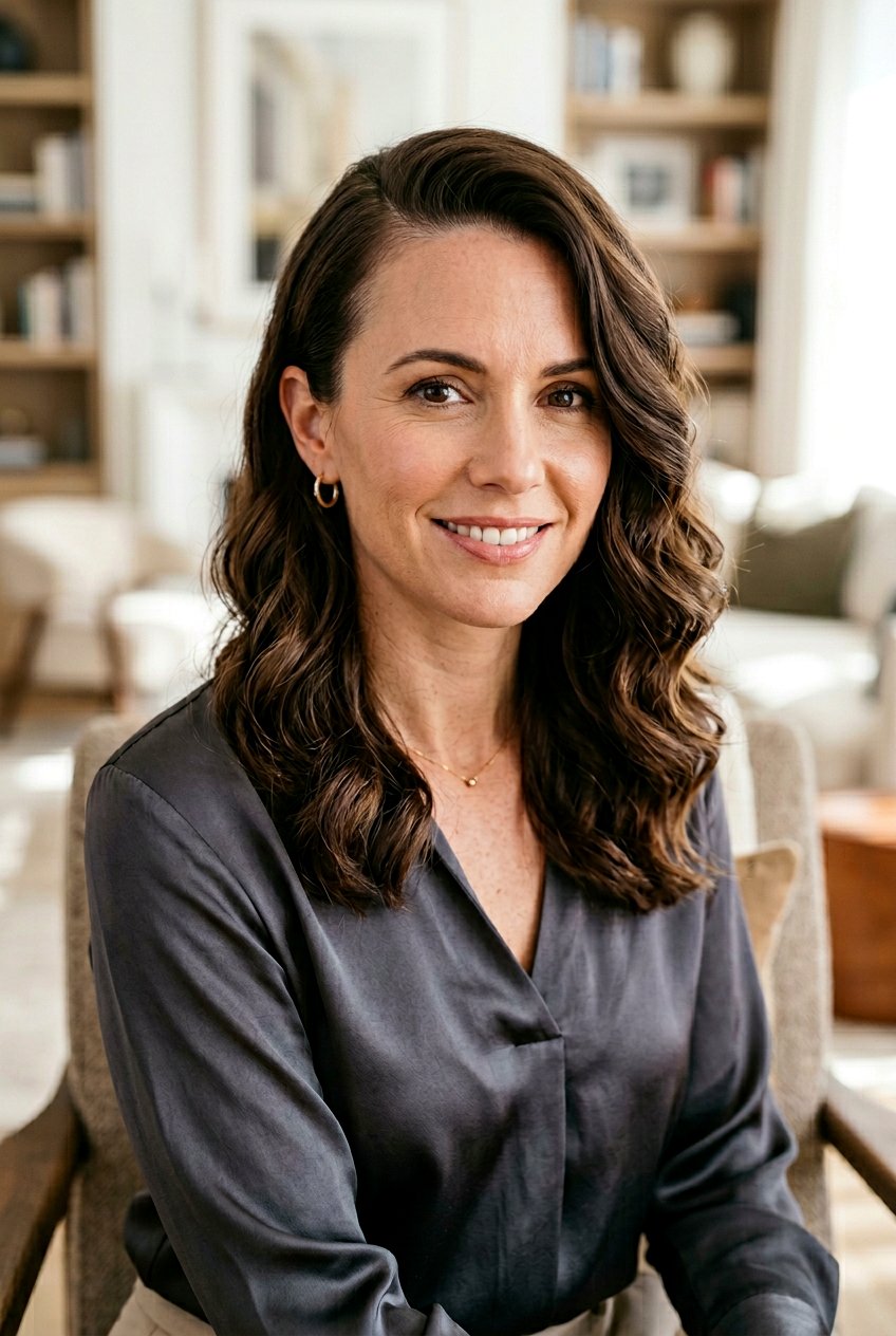 Deep Side Part Receding Temples - 20 haircut for receding temples women - 20 haircut for receding temples women