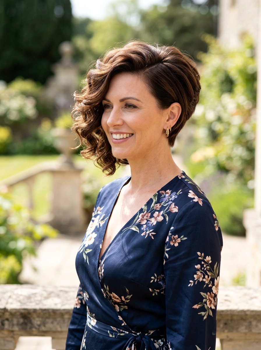 Deep Side Part Wedge Cut - 20 haircut for transition from relaxed to natural hair - 20 haircut for transition from relaxed to natural hair