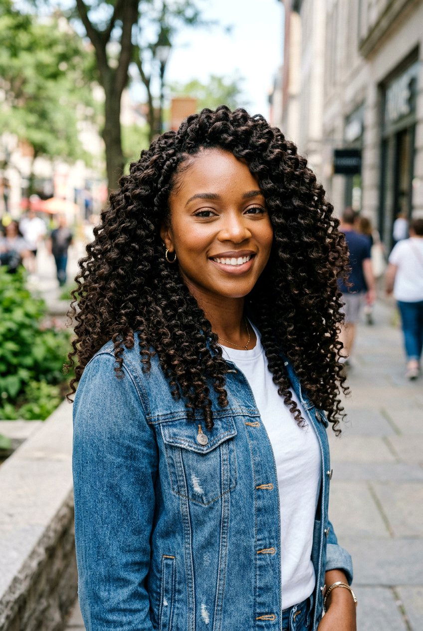 Deep Twist Crochet - 20 curly crochet hairstyles - 20 curly crochet hairstyles