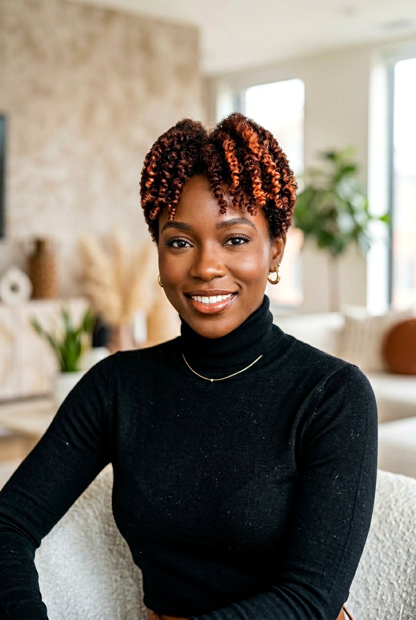 Deep auburn copper twa - 20 copper twa hairstyle - 20 copper twa hairstyle