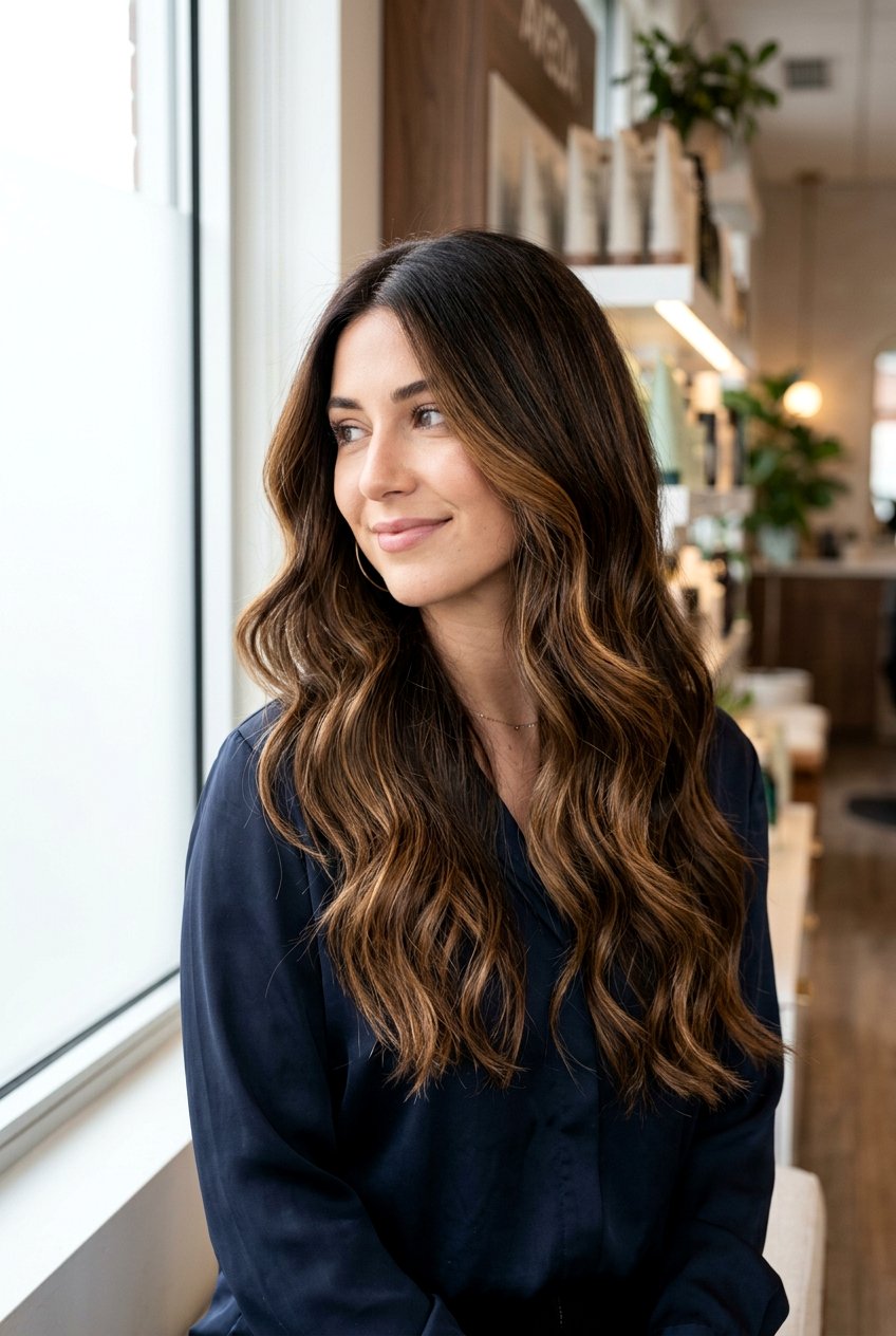 Deep caramel balayage dark brown hair - 20 caramel balayage on dark brown hair - 20 caramel balayage on dark brown hair