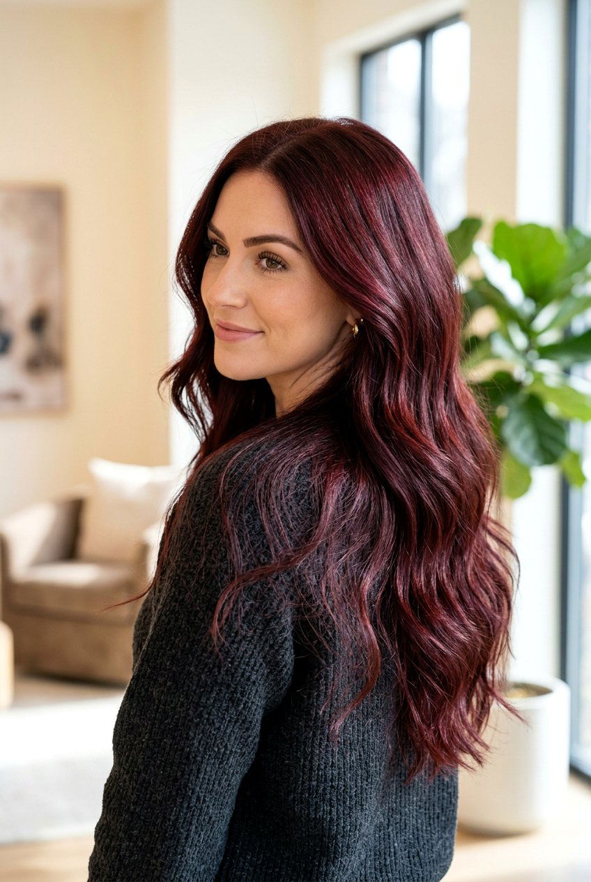 Deep cherry auburn - 20 deep auburn hair color - 20 deep auburn hair color