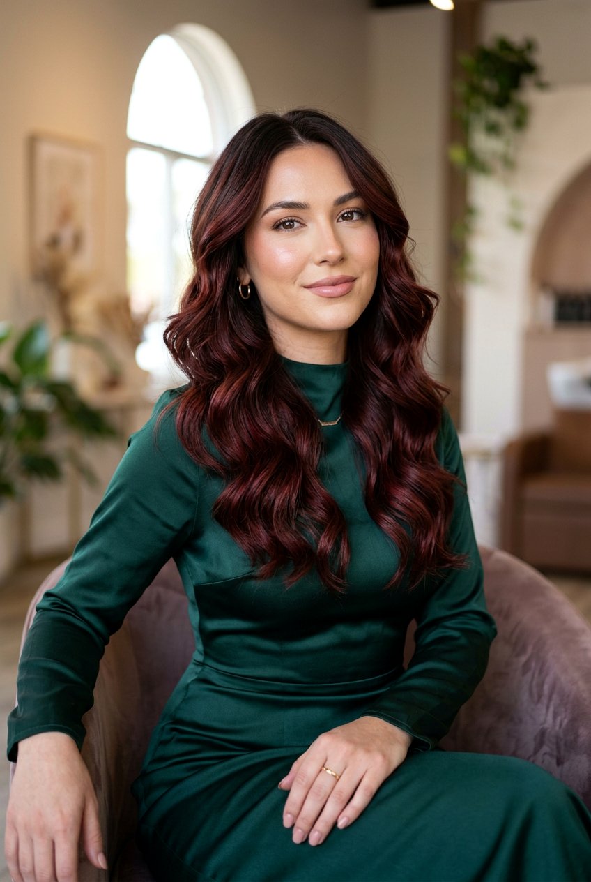 Deep cherry brunette balayage - 20 cherry brunette balayage - 20 cherry brunette balayage