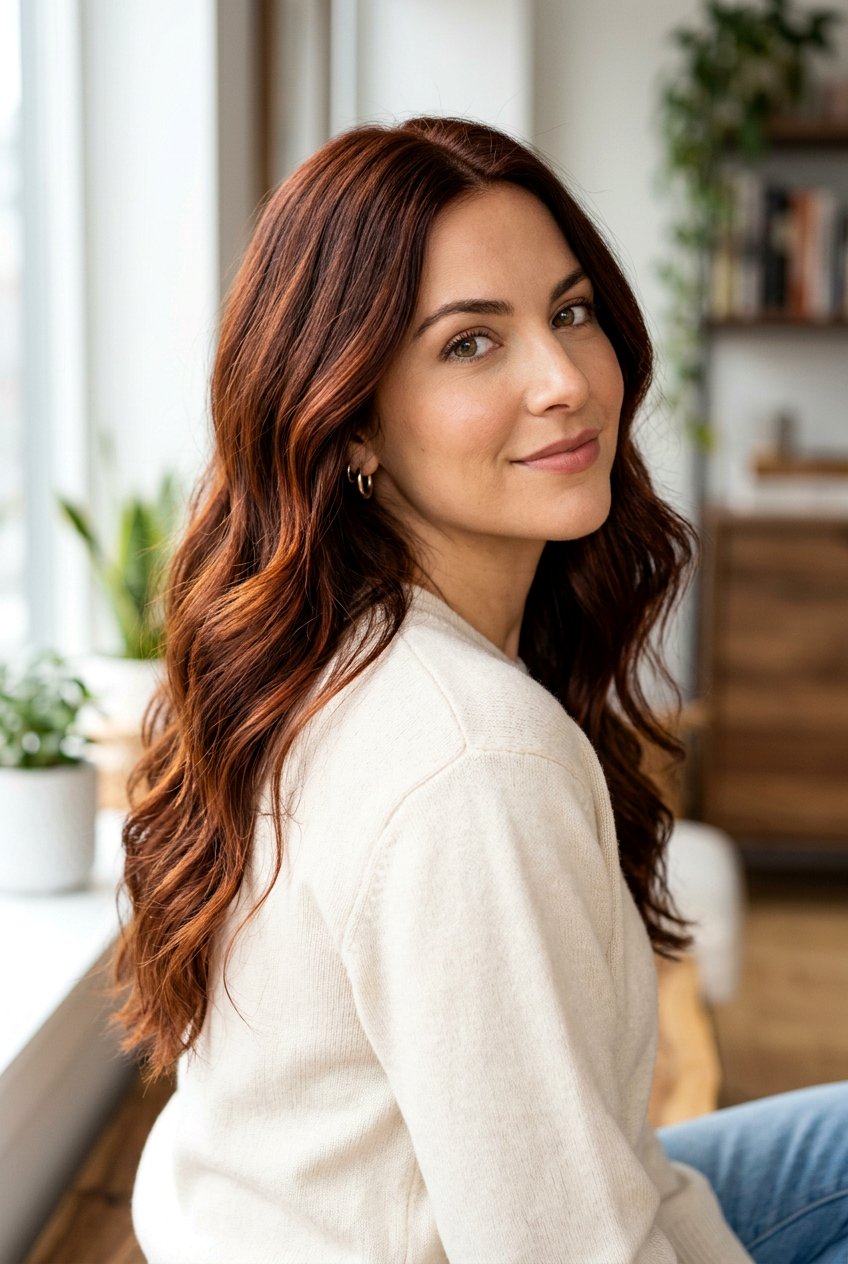 Deep chestnut auburn - 20 deep auburn hair color - 20 deep auburn hair color