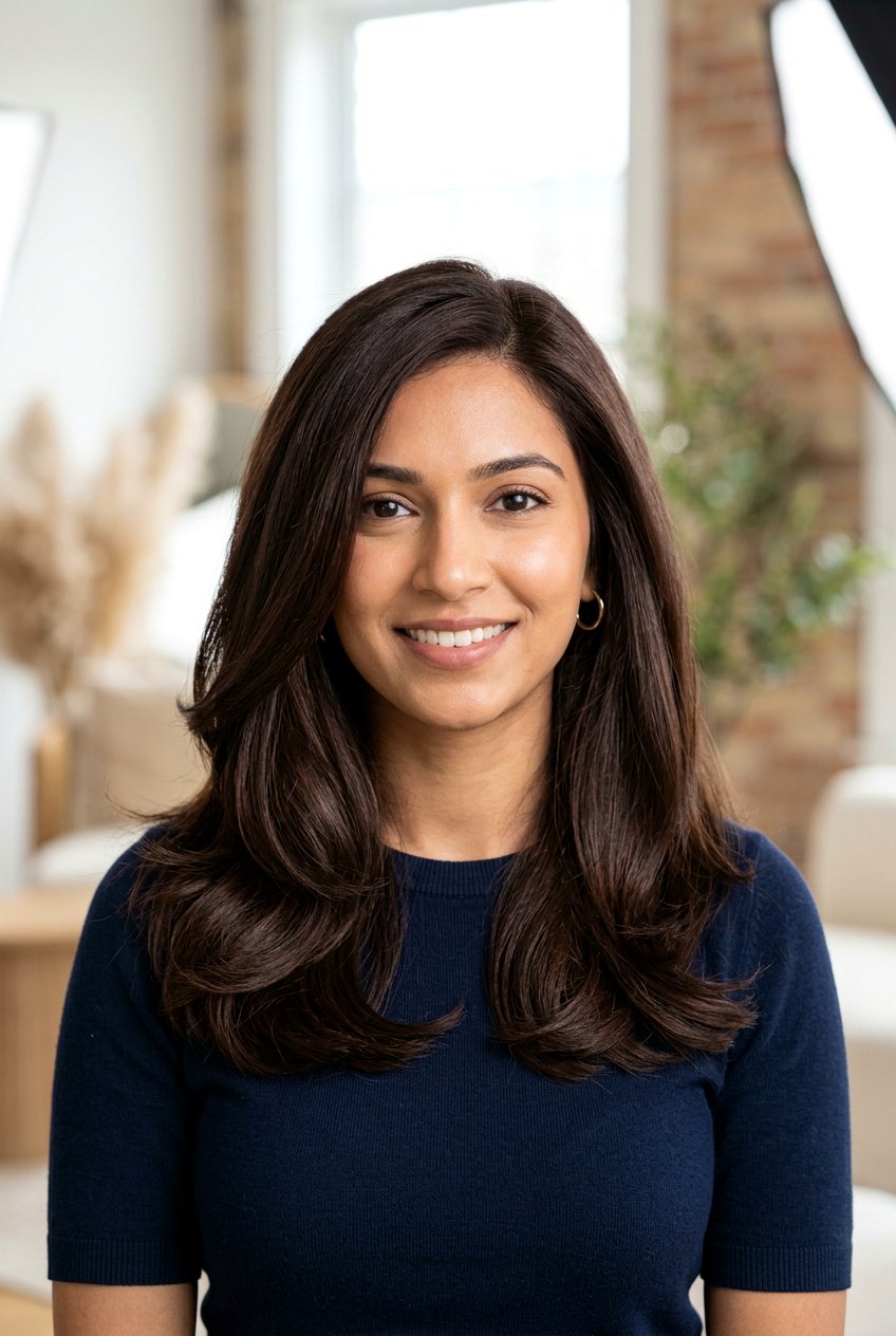 Deep cocoa hair - 20 brunette hair ideas for winter - 20 brunette hair ideas for winter