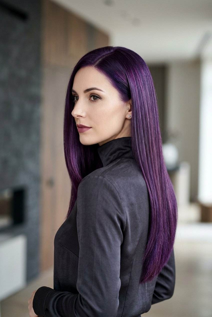 Deep lilac hair - 20 lilac hair color ideas - 20 lilac hair color ideas