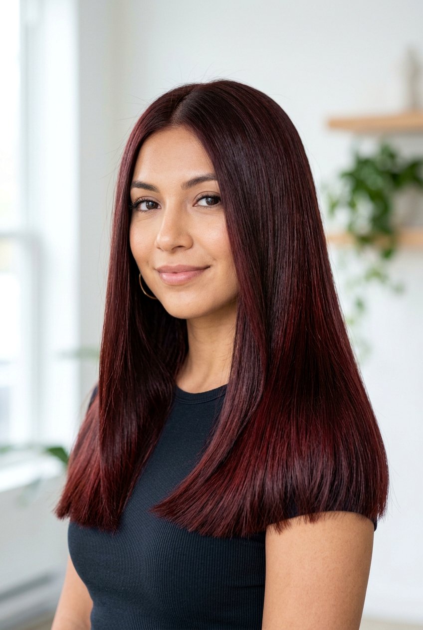 Deep red chocolate brown - 20 chocolate cherry hair color - 20 chocolate cherry hair color