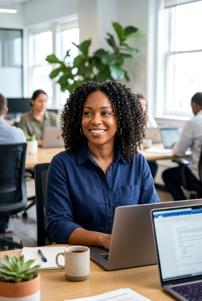 Defined Wash And Go Curls For Work - 20 curly work hairstyles - 20 curly work hairstyles