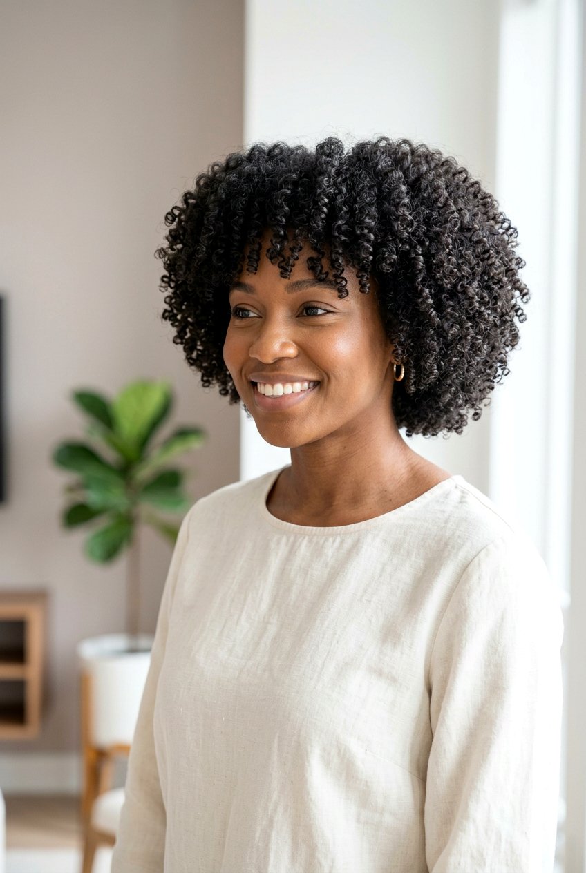 20 Perfect Dry Cut Haircut Ideas for Curls: Shape & Bounce