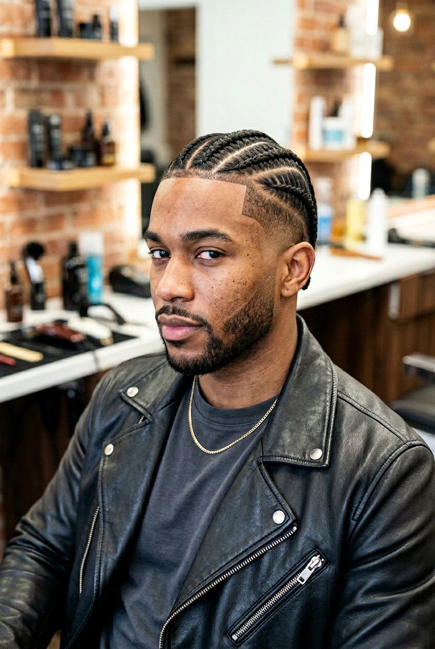 20 Stylish Cornrows With Taper For Men To Rock Right Now
