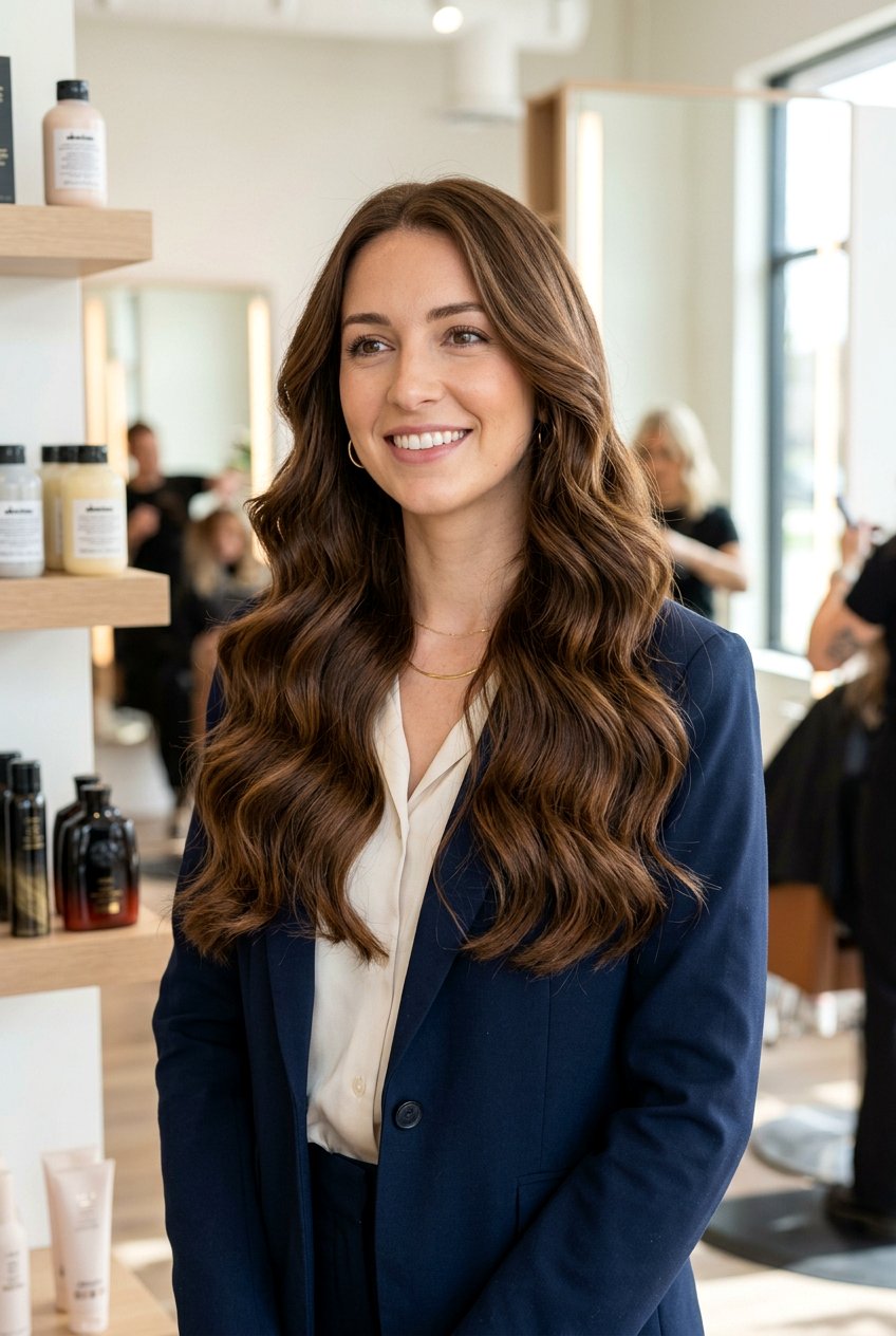 Digital perm long hair - 20 loose perm for long hair - 20 loose perm for long hair