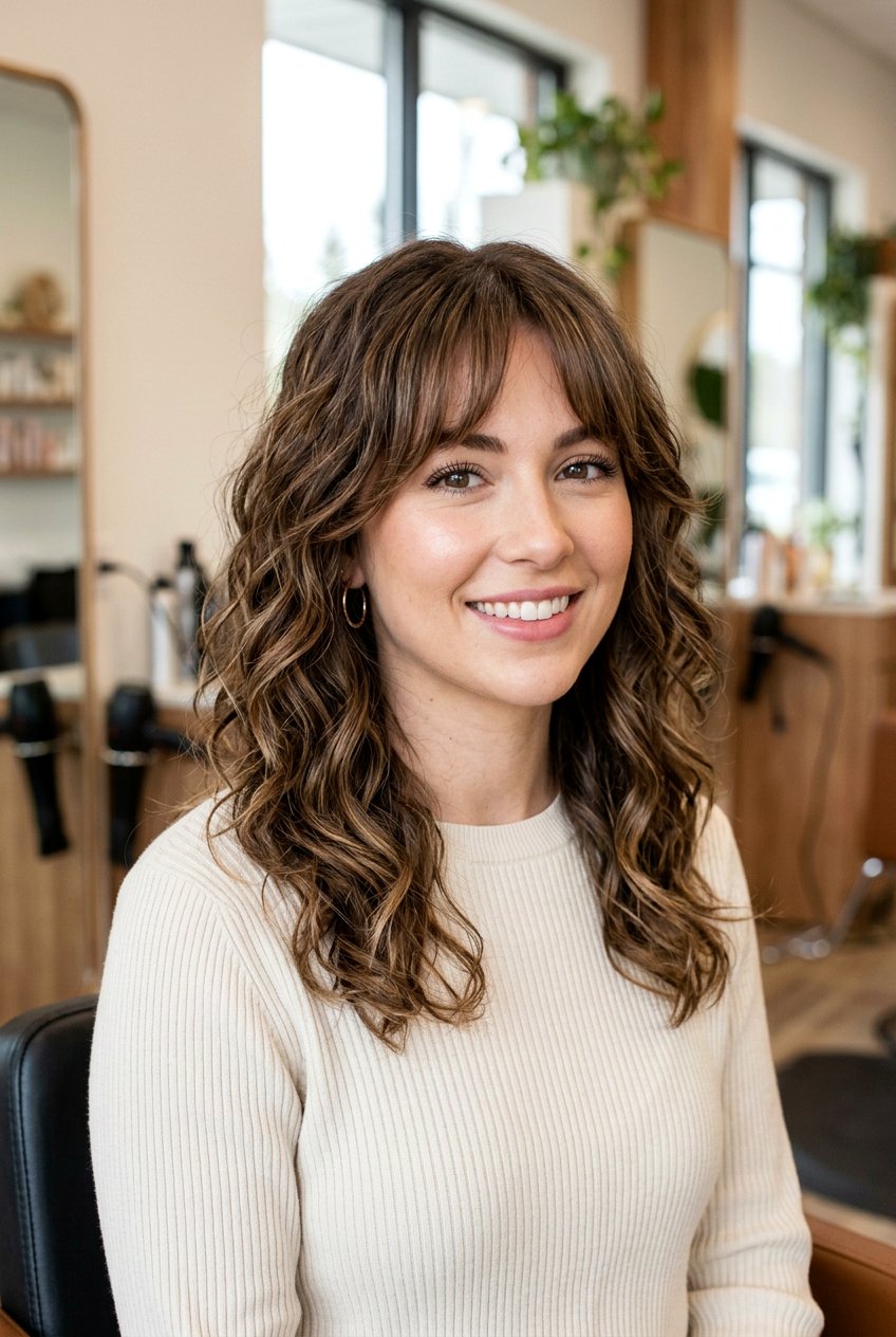 Digital perm with bangs - 20 digital perm hairstyles - 20 digital perm hairstyles