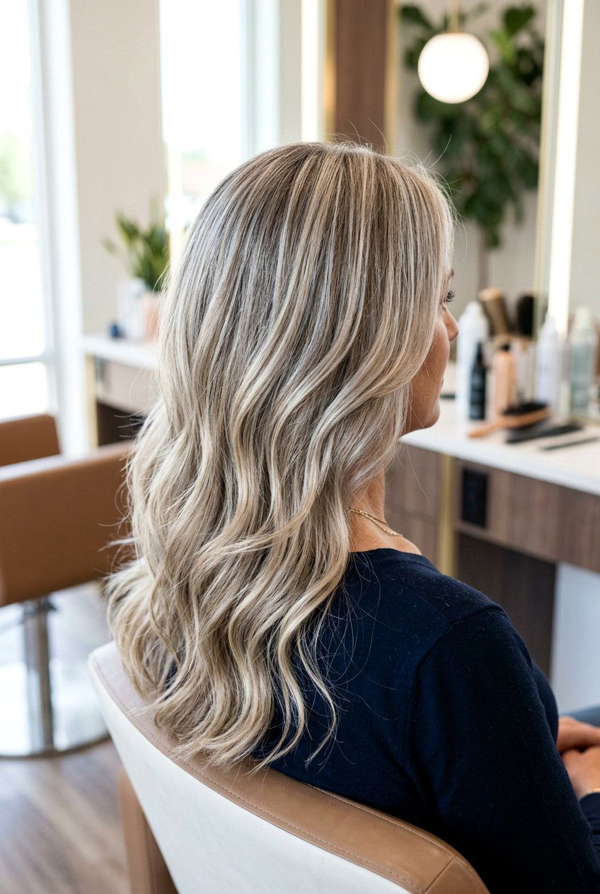 Dimensional Blonde Highlights - 20 blonde highlights for gray blending - 20 blonde highlights for gray blending