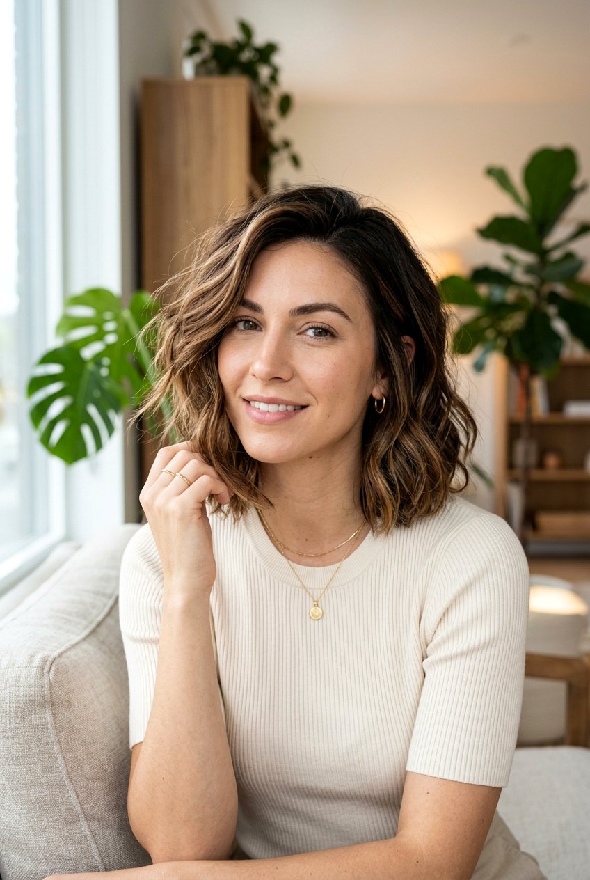 Dimensional Brunette Balayage Bob - 20 brunette balayage for bob haircut - 20 brunette balayage for bob haircut