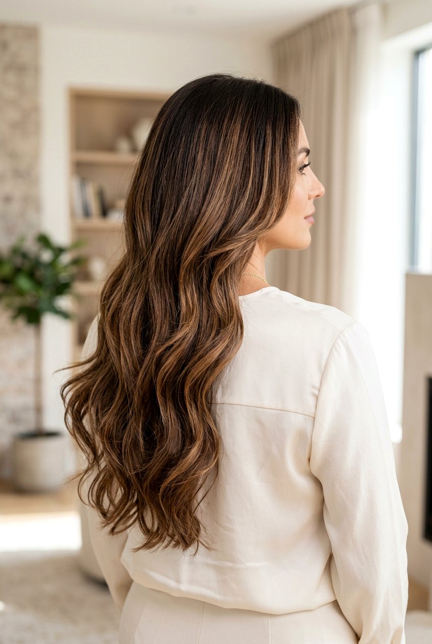 Dimensional Brunette Balayage - 20 glossy brunette balayage - 20 glossy brunette balayage