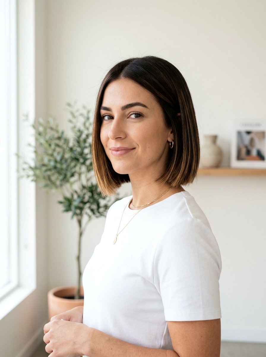 Dimensional Brunette Bob - 20 dimensional brunette for first time color - 20 dimensional brunette for first time color