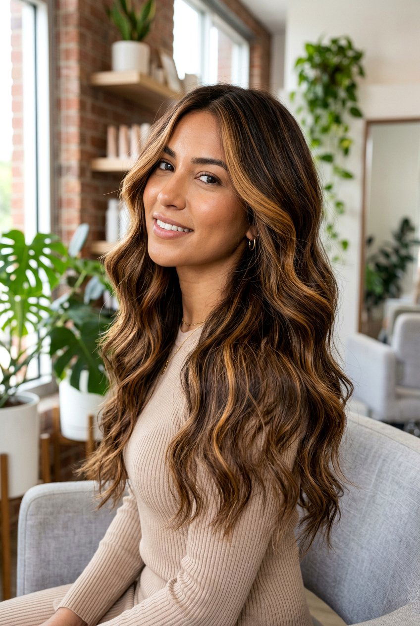 Dimensional Caramel Balayage - 20 melted caramel balayage - 20 melted caramel balayage