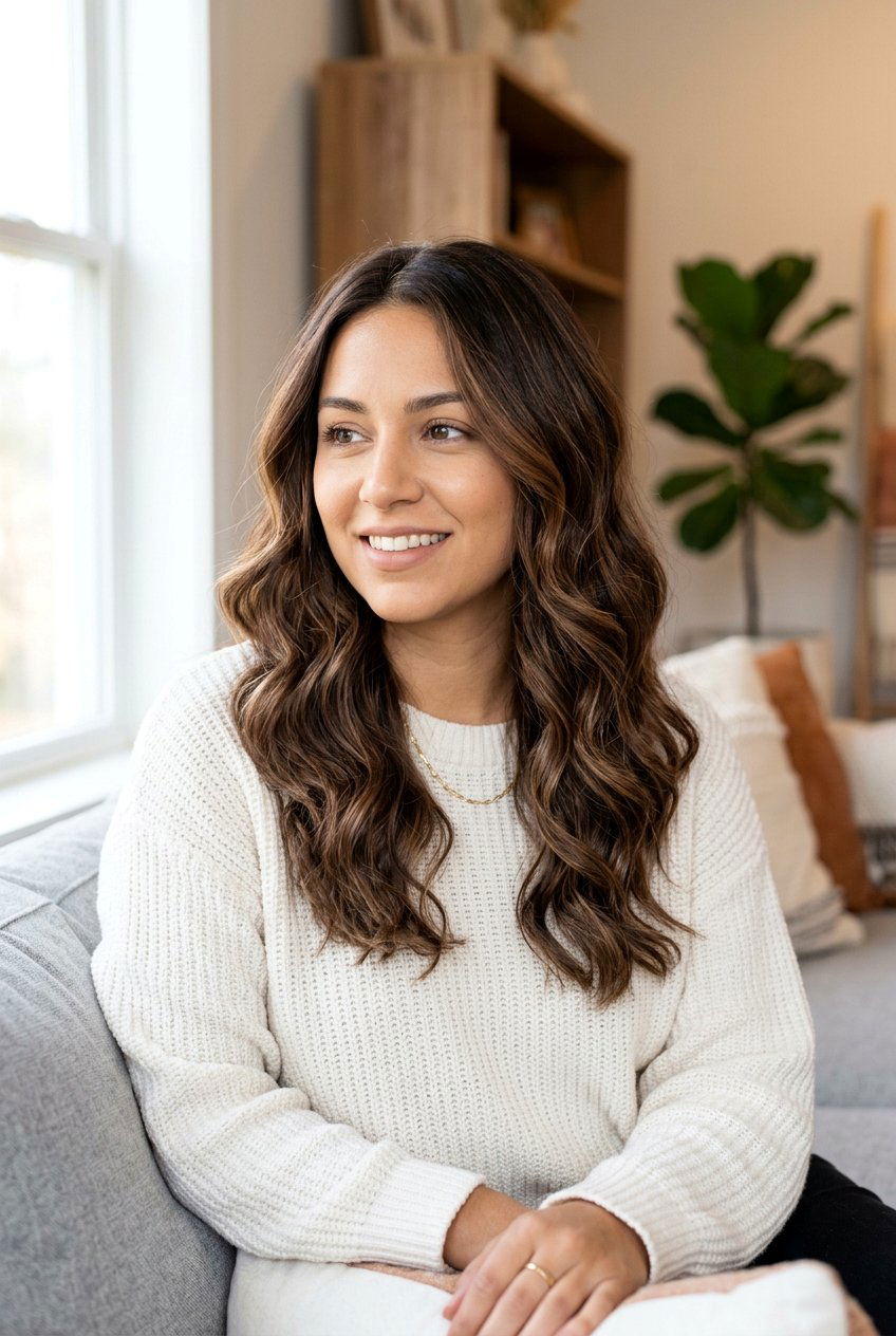 Dimensional Cocoa Brunette Hair Color - 20 trendy hair colors 2026 - 20 trendy hair colors 2026