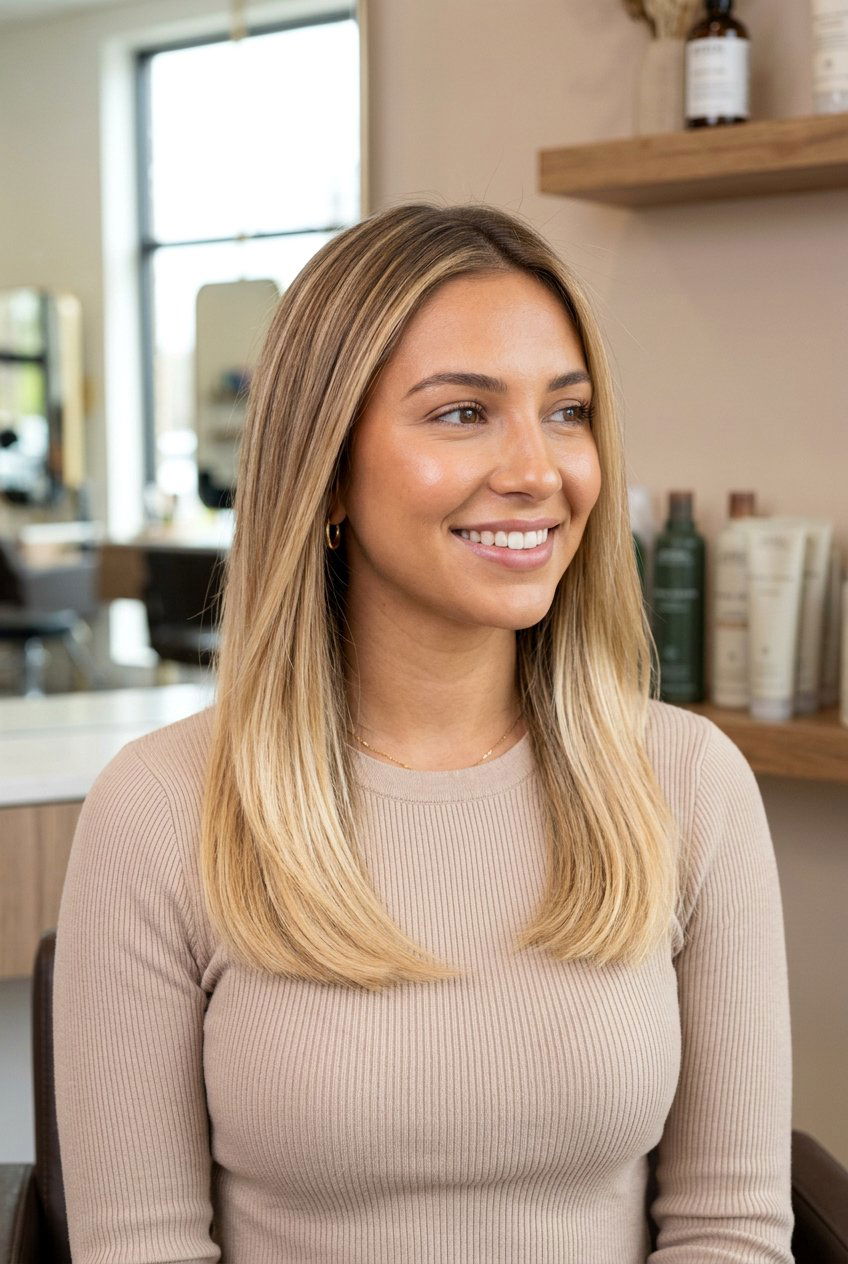 Dimensional Honey Blonde Foilayage - 20 dimensional honey blonde hair - 20 dimensional honey blonde hair