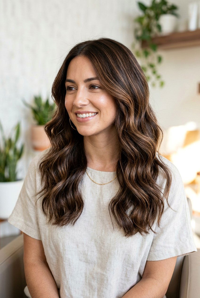 Dimensional Mocha Brunette Hair - 20 dark roast brunette hair - 20 dark roast brunette hair