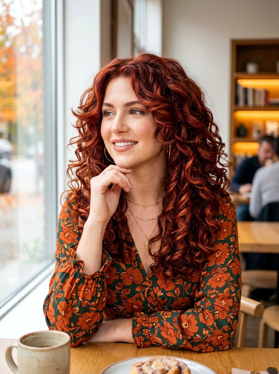 Dimensional Red Butterfly Haircut - 20 red butterfly haircut color ideas - 20 red butterfly haircut color ideas