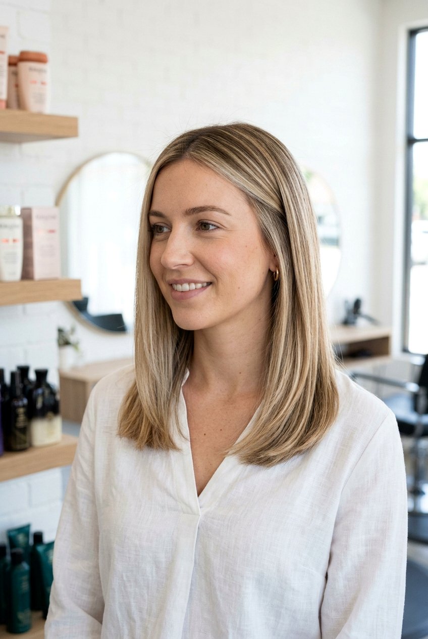 Dimensional Rooty Blonde Balayage For Fine Hair - 20 rooty blonde balayage - 20 rooty blonde balayage