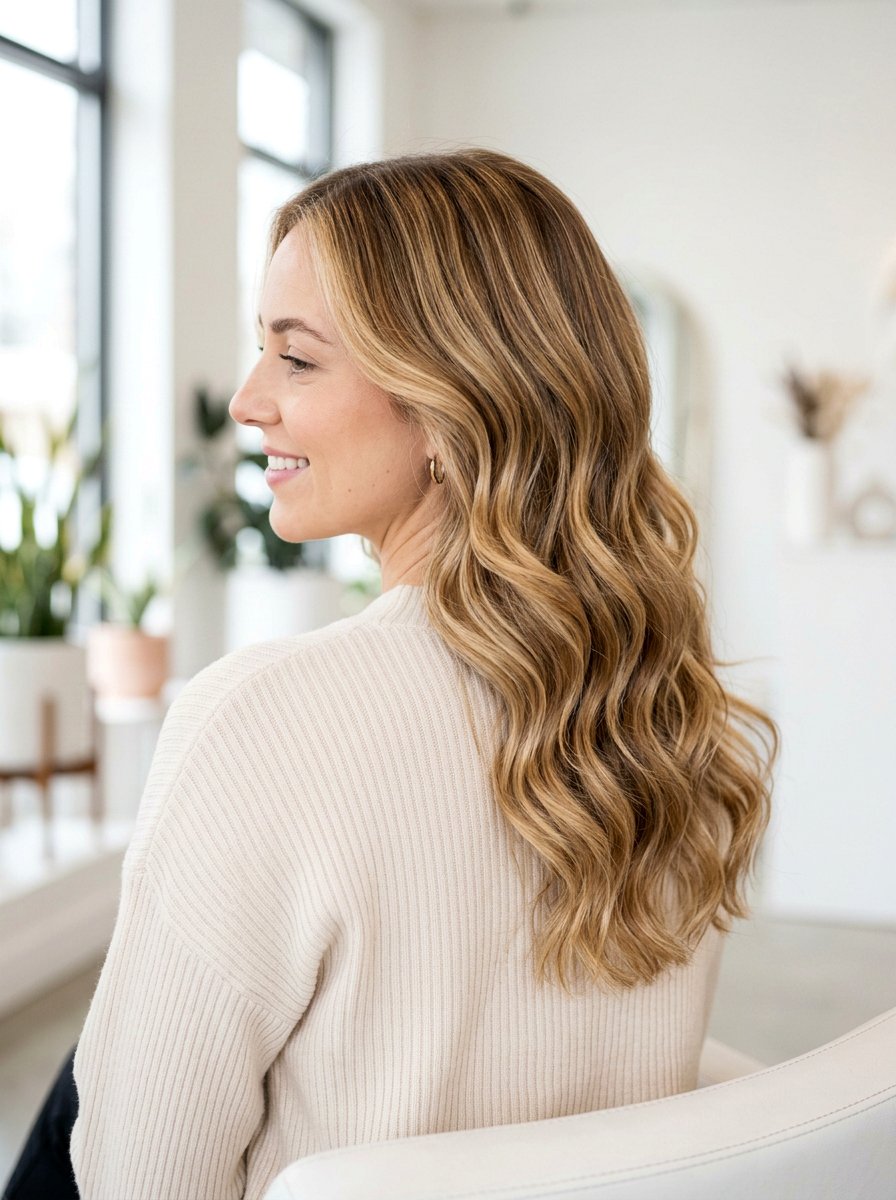 Dimensional Toasted Honey Blonde Balayage - 20 toasted honey blonde hair - 20 toasted honey blonde hair