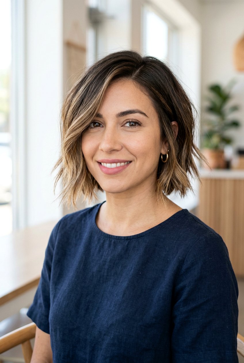 Dirty Blonde Balayage Bob On Brunette Hair - 20 dirty blonde balayage on brunette hair - 20 dirty blonde balayage on brunette hair