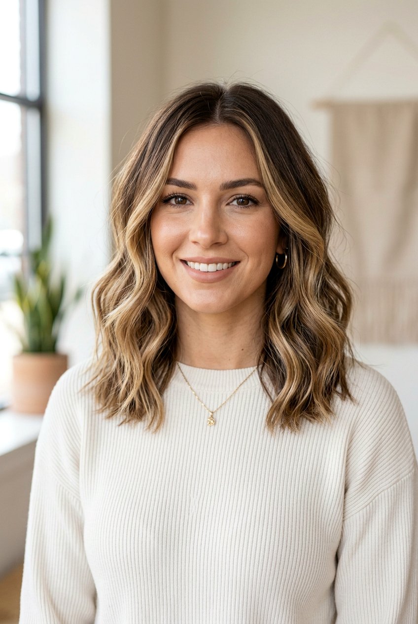 Dirty Blonde Balayage Lob On Brunette Hair - 20 dirty blonde balayage on brunette hair - 20 dirty blonde balayage on brunette hair