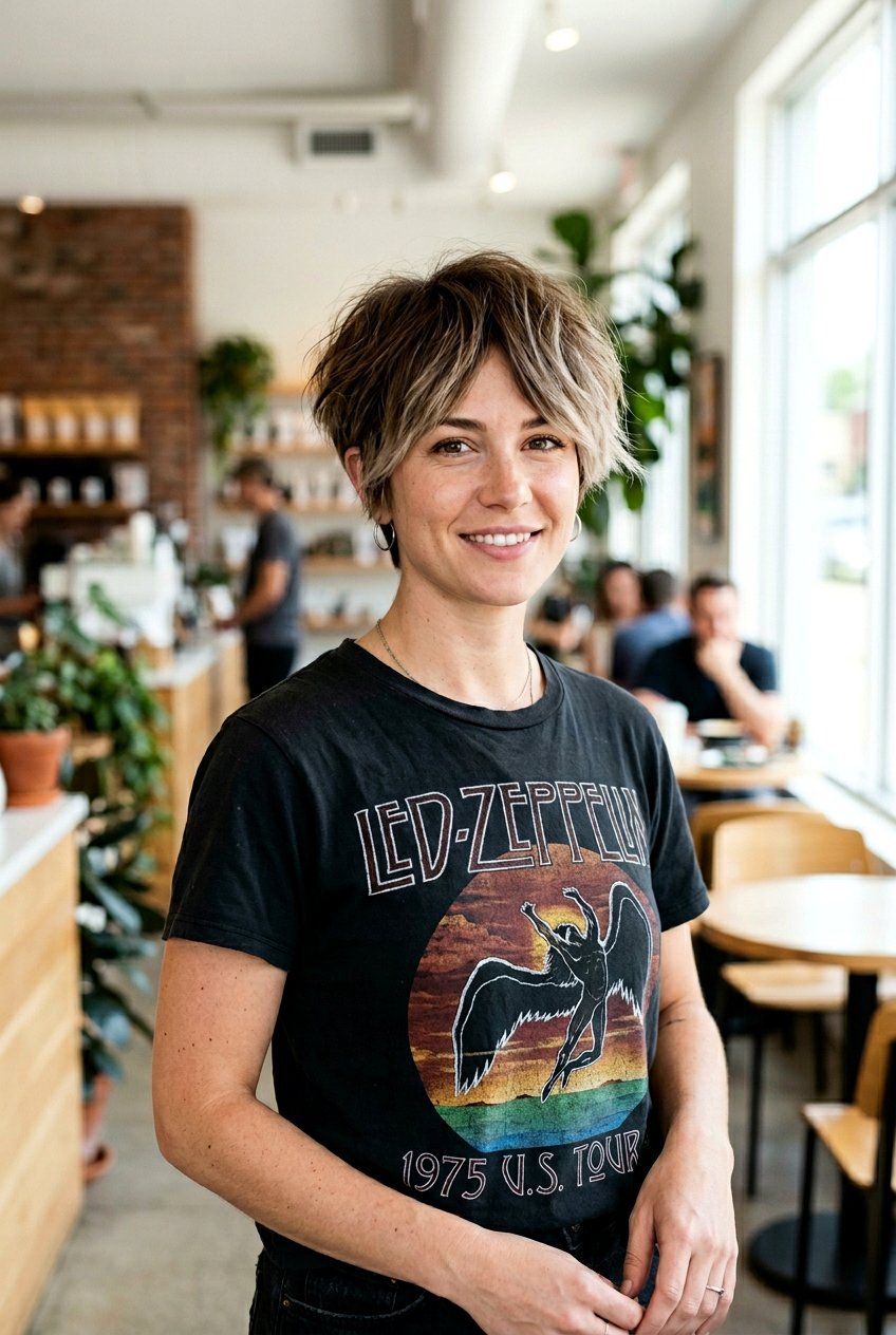 Dirty Blonde Balayage Shaggy Pixie - 20 blonde balayage for pixie haircut - 20 blonde balayage for pixie haircut