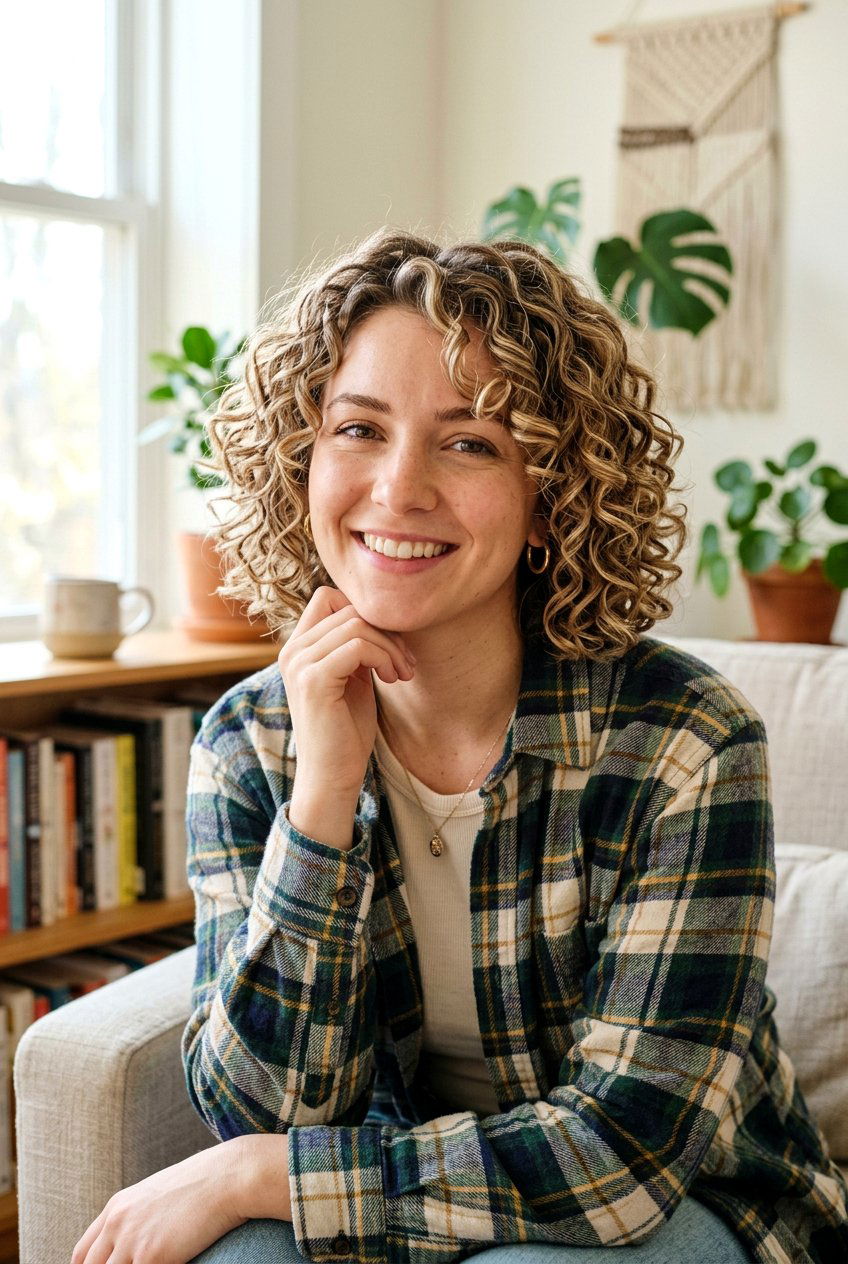 Dirty Blonde Curly Bob - 20 blonde curly bob color ideas - 20 blonde curly bob color ideas