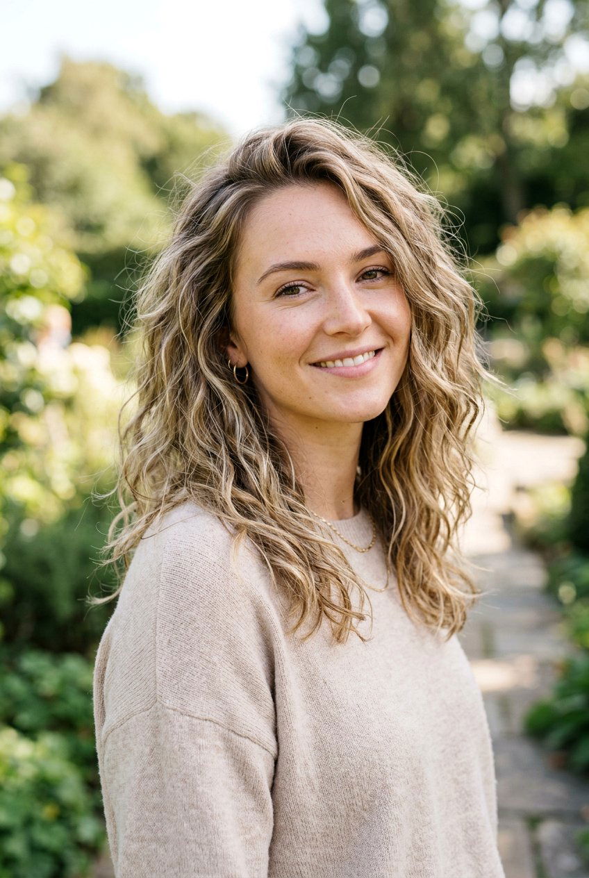 Dirty Blonde Textured Waves Hair - 20 salon blonde refresh ideas - 20 salon blonde refresh ideas