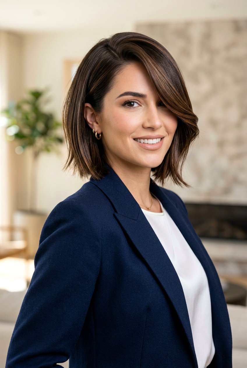 Disconnected Bob Haircut With Side Part - 20 disconnected bob haircut - 20 disconnected bob haircut