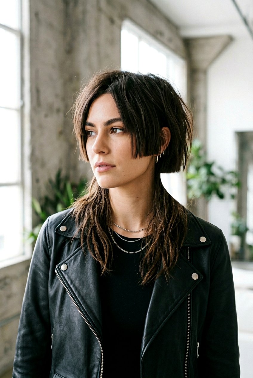 Disconnected Bob - 20 alt haircut ideas for women - 20 alt haircut ideas for women