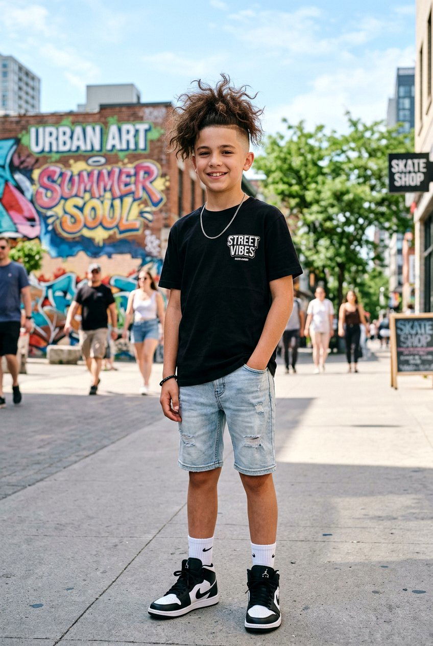 Disconnected Fluffy Top - 20 boys haircut ideas for fluffy hair - 20 boys haircut ideas for fluffy hair