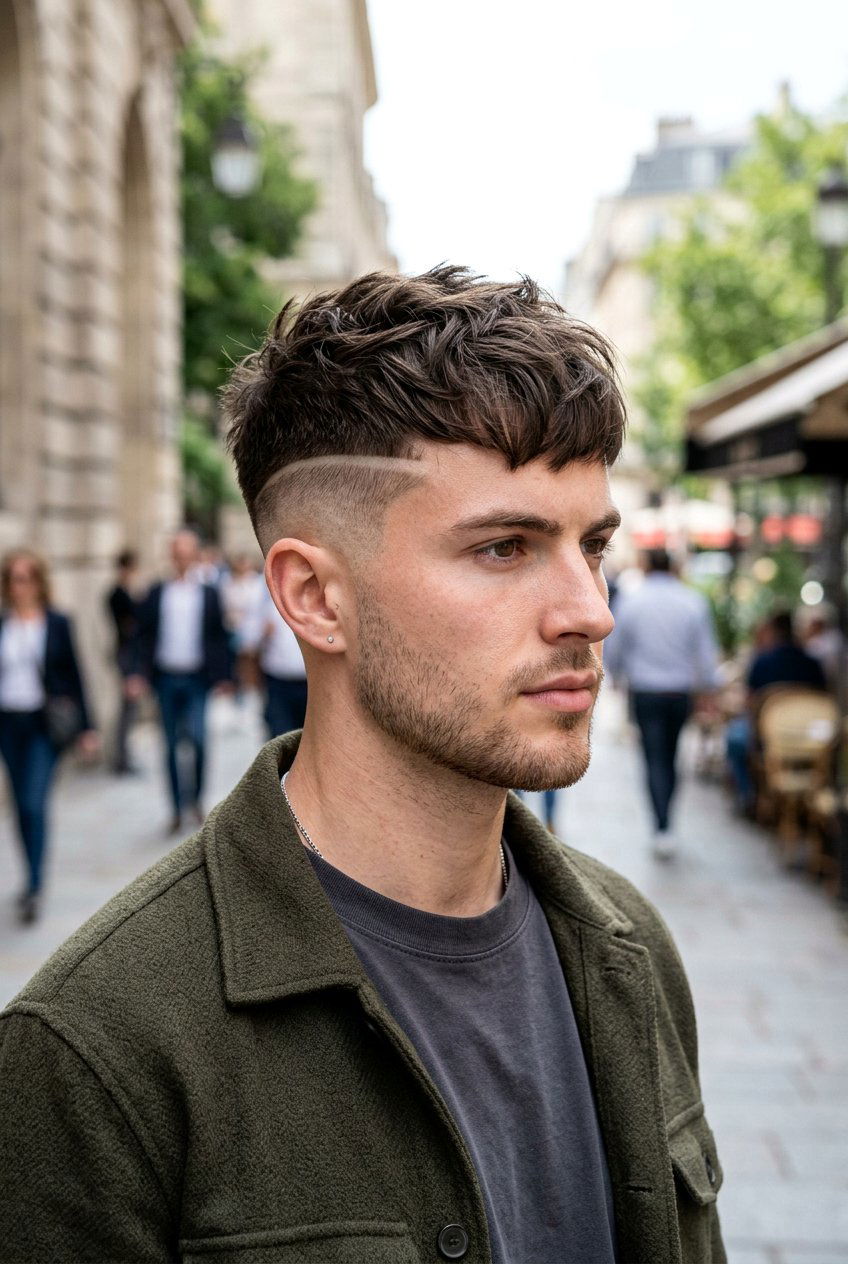 Disconnected French Crop - 20 french crop haircut - 20 french crop haircut