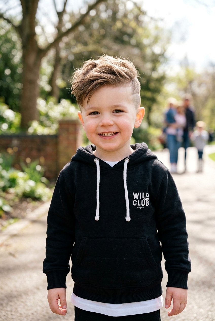 Disconnected Undercut - 20 first haircut styles for toddler boys - 20 first haircut styles for toddler boys