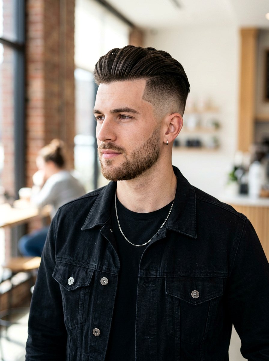 Disconnected Undercut - 20 undercut for thick straight hair men - 20 undercut for thick straight hair men