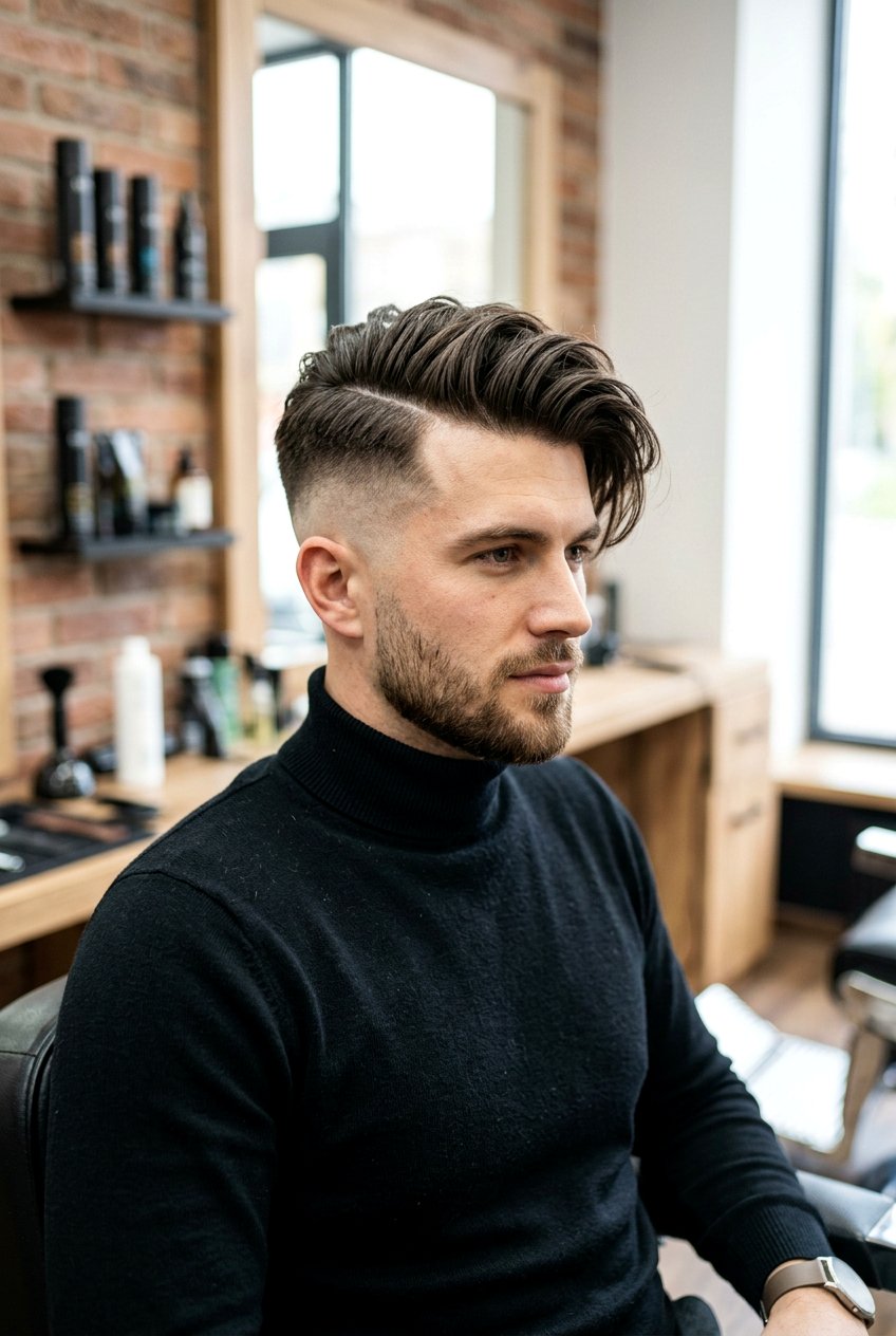 Disconnected Undercut Side Part - 20 classic mens side part haircut - 20 classic men’s side part haircut