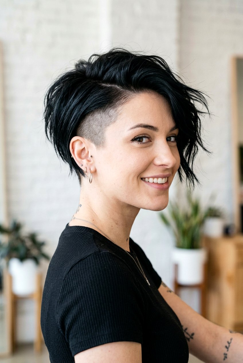 Disconnected undercut pixie haircut - 20 undercut pixie haircut - 20 undercut pixie haircut