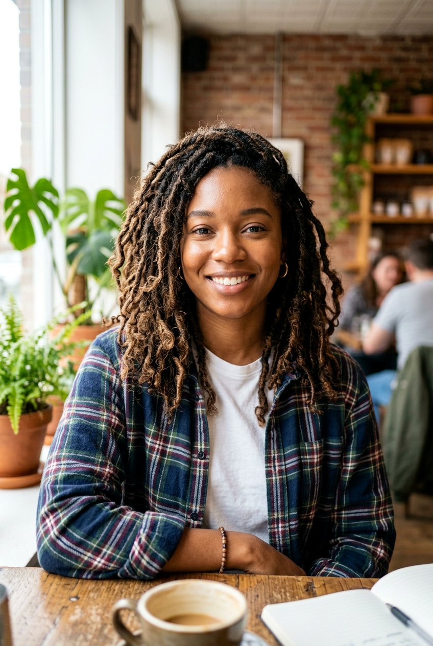 Distressed Boho Faux Locs - 20 boho faux loc hairstyles - 20 boho faux loc hairstyles