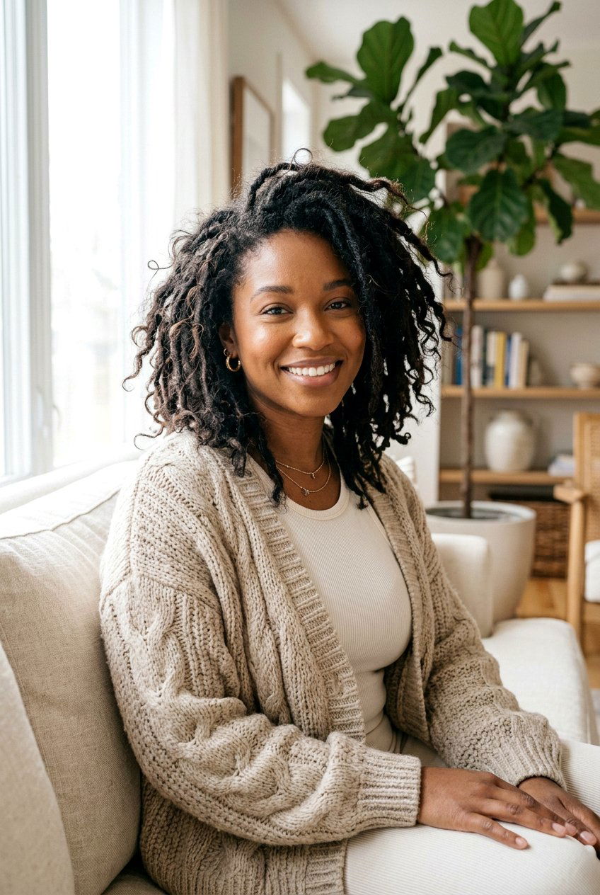 Distressed Locs - 20 black women loc hairstyle ideas - 20 black women loc hairstyle ideas