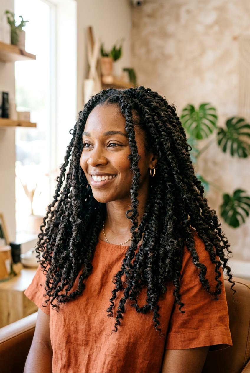 Distressed Passion Twists - 20 passion twists hairstyles - 20 passion twists hairstyles