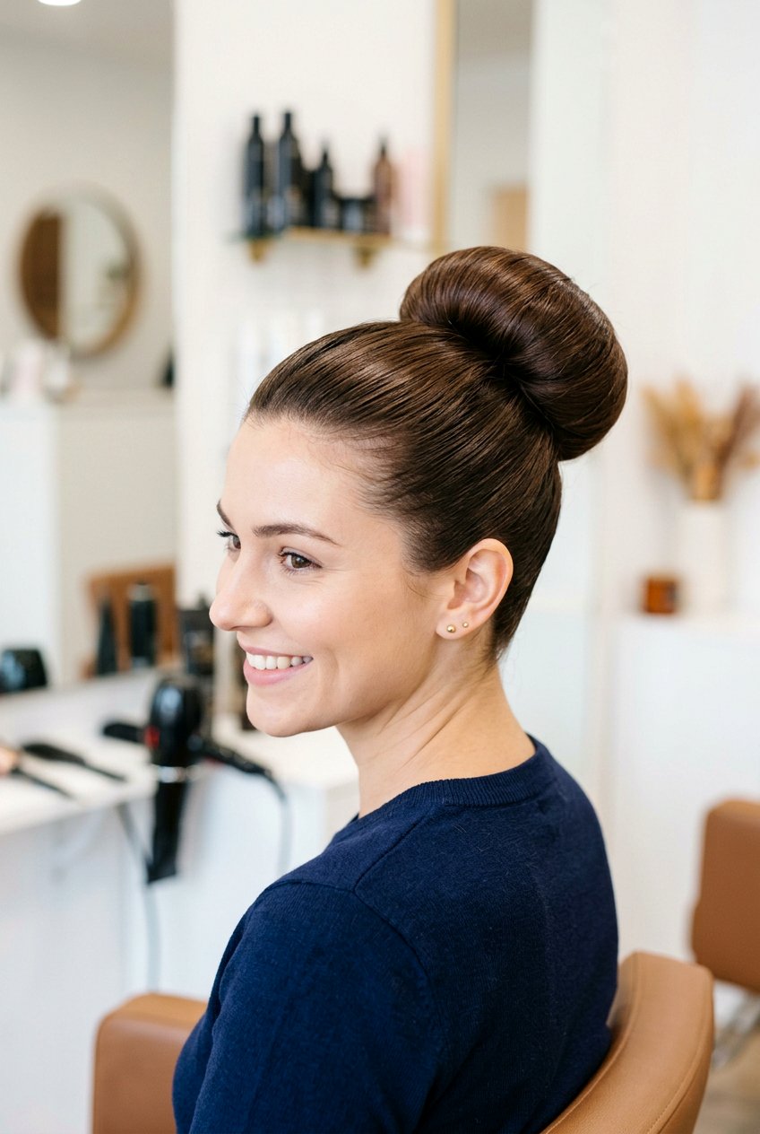 Donut Bun Shaper - 20 dance practice bun hairstyle - 20 dance practice bun hairstyle