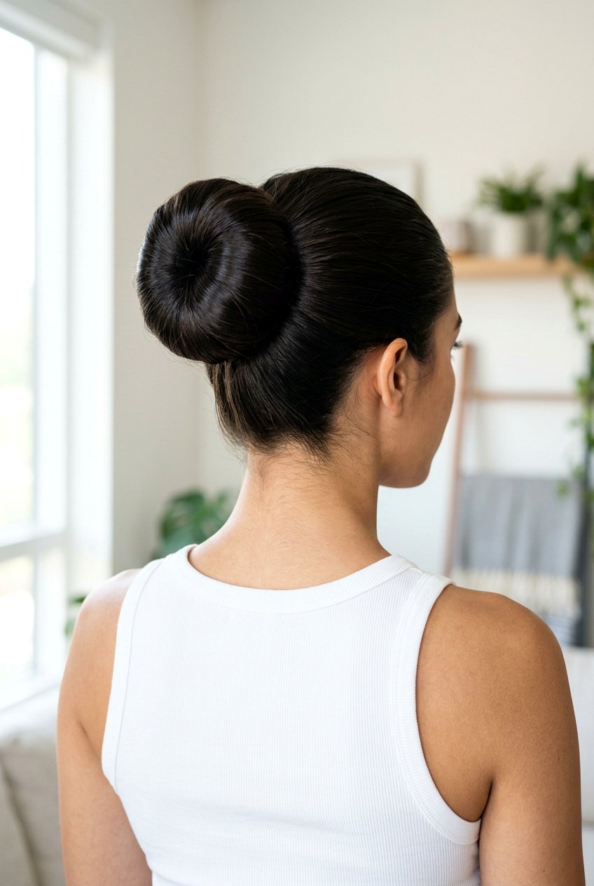 Donut bun for thick hair - 20 frizz proof bun for humid weather - 20 frizz proof bun for humid weather