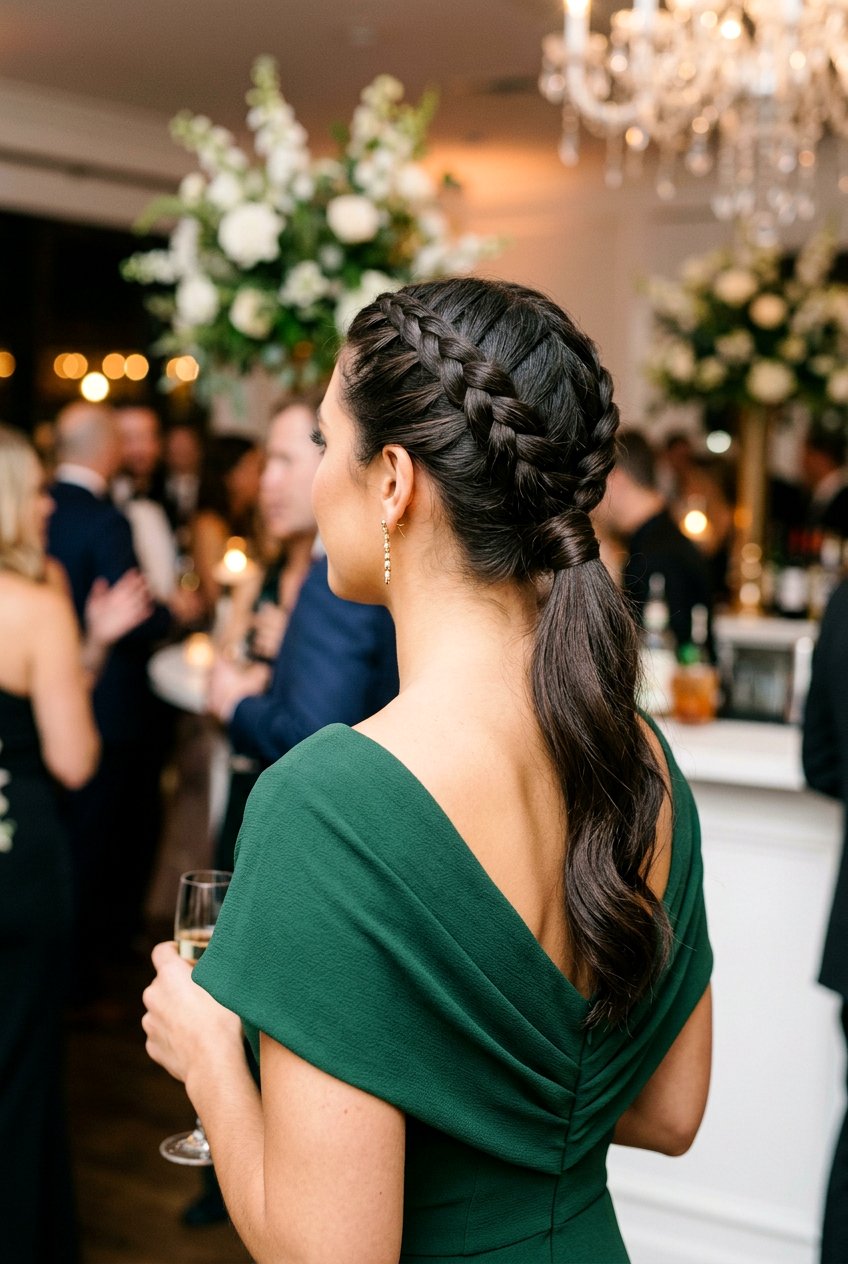 Double Braid Into Ponytail - 20 modern reception ponytail hairstyle - 20 modern reception ponytail hairstyle