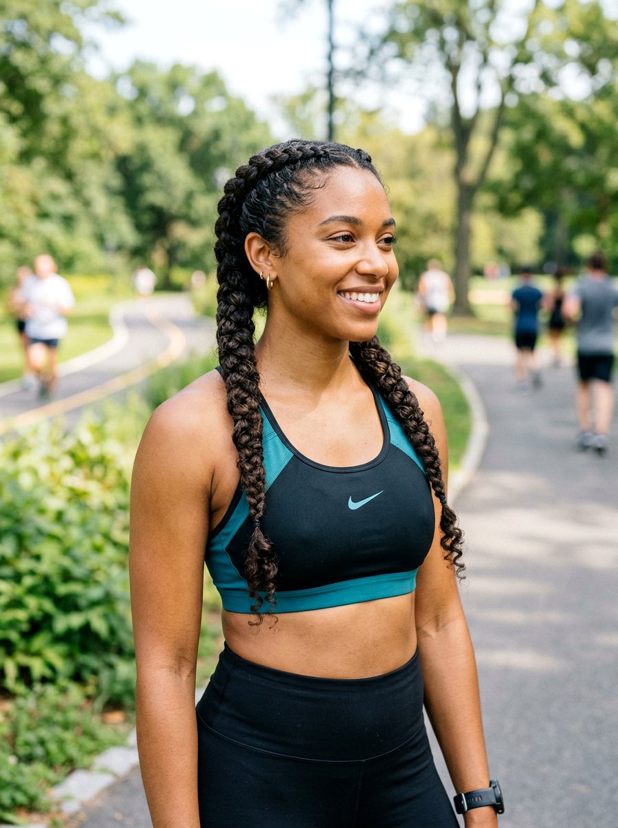 Double Braids Curly Hair - 20 soccer double braid hairstyle - 20 soccer double braid hairstyle