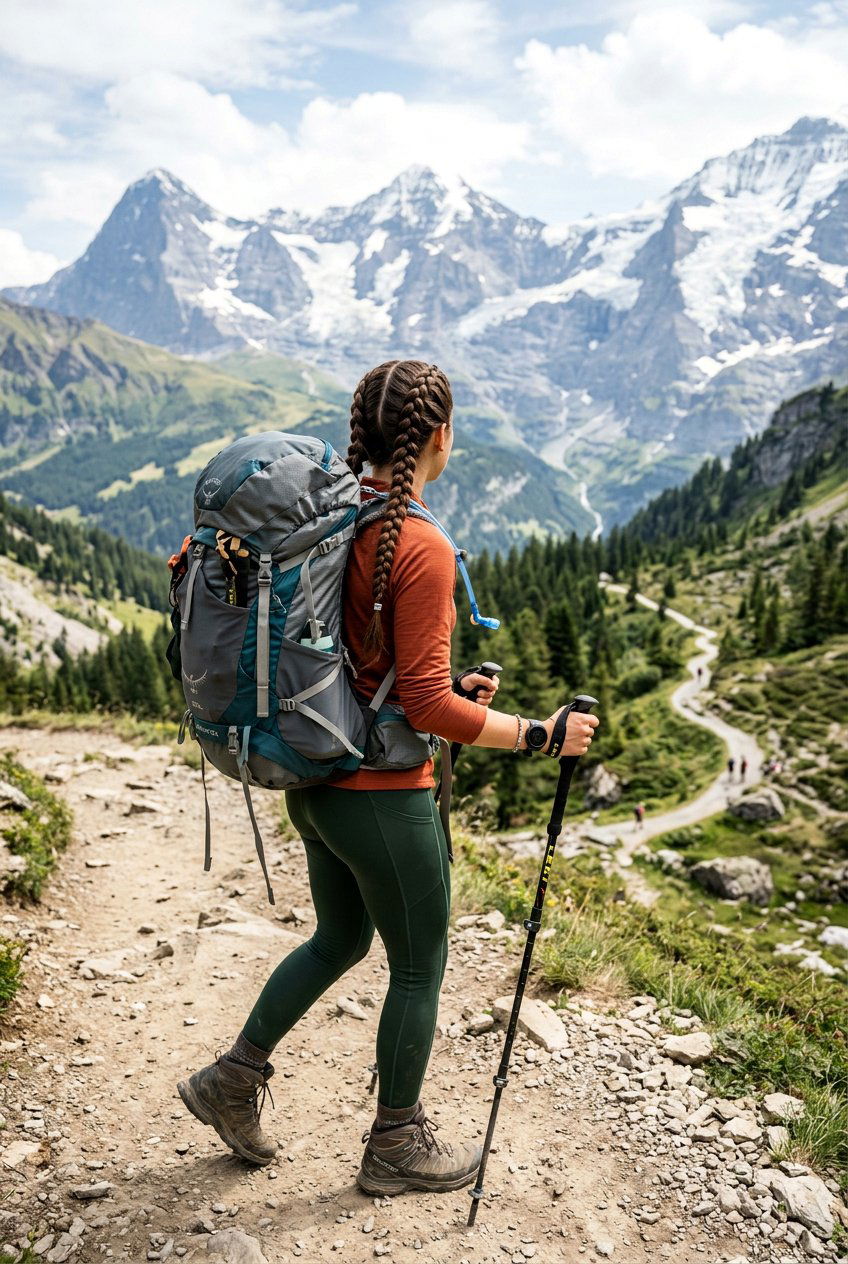 Double Braids For Hiking Long Hair - 20 hiking hairstyles for long hair - 20 hiking hairstyles for long hair