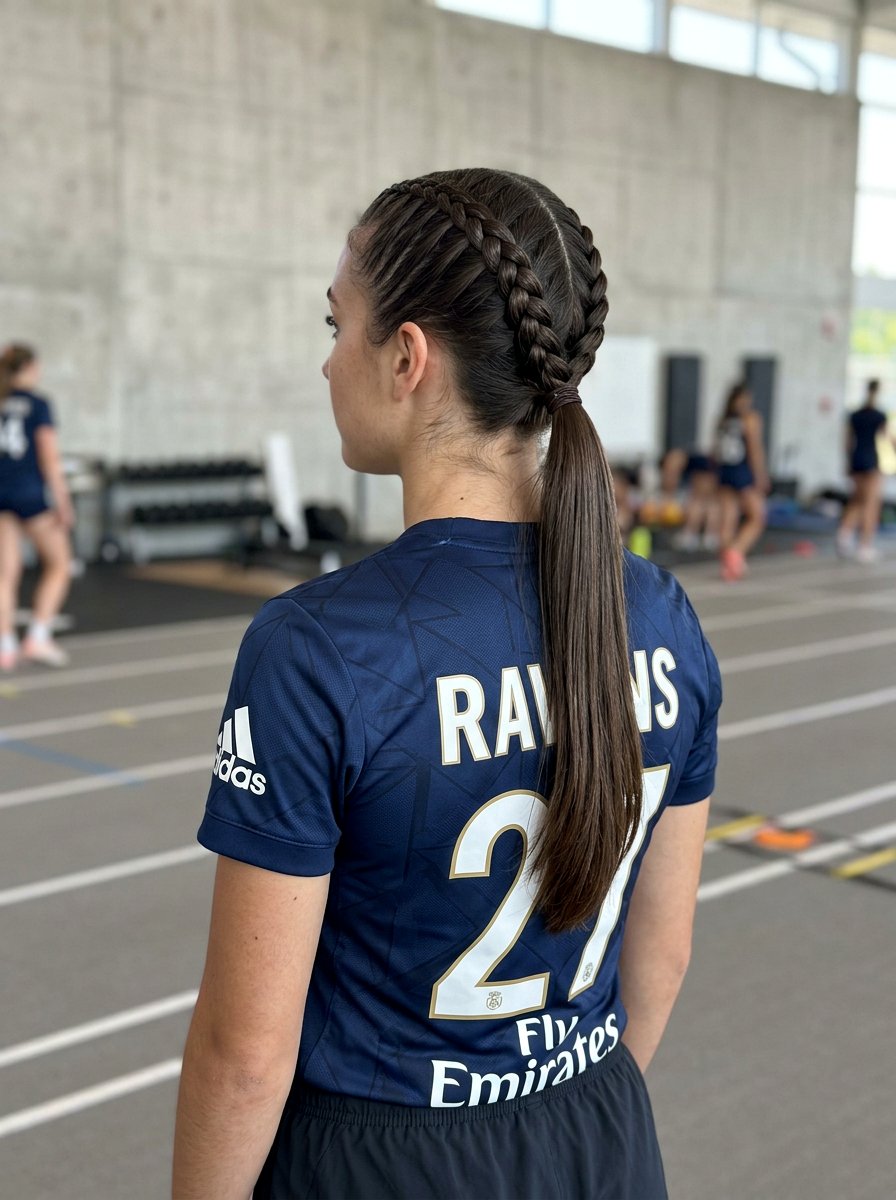 Double Braids Low Pony - 20 soccer double braid hairstyle - 20 soccer double braid hairstyle